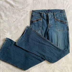 Y2K Low Rise Zipper Pocket Pants